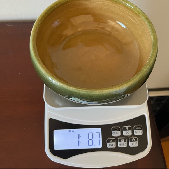 1986 Vintage Pisgah Forest Green Planter Bowl - No Chips - Gorgeous - Picture 8 of 8